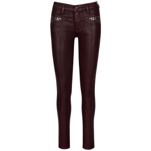 NWT 7 For All Mankind Studded Skinny Jeans - Picture 2 of 15